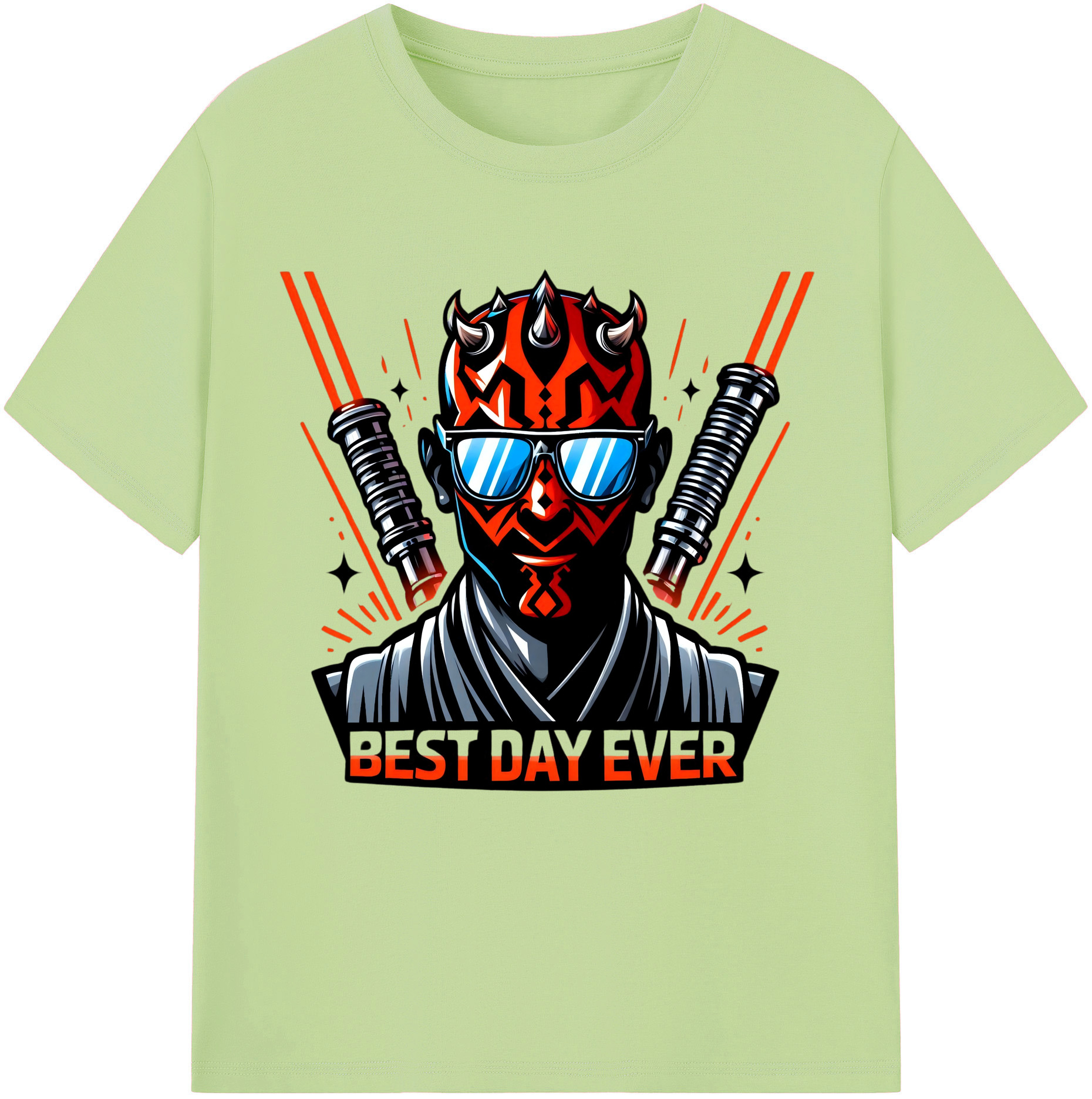 （画像用） スター・ウォーズ Star Wars 綿100％半袖Tシャツ（フロントプリント）